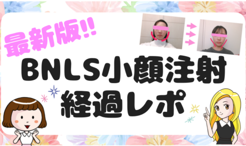 小顔注射 Bnls の口コミ 体験レポ Bnlsモテ小顔